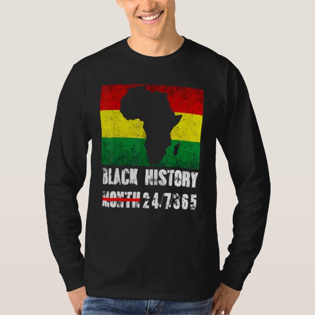 Camiseta Beautiful Black History Month 247365 We Are All Hu (Anverso)