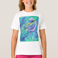 Beautiful Color Octopus Kids T-Shirt