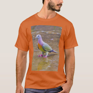 Camiseta beautiful colorful cool pigeon 2
