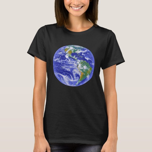 Camiseta BEAUTIFUL EARTH From Space for Men Women Kids and  (Anverso)