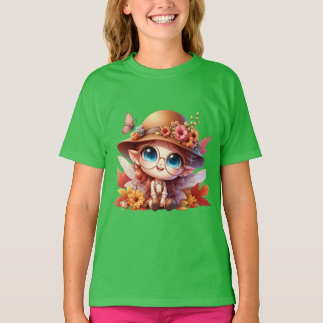 Camiseta Beautiful fairy in autumn (Anverso)