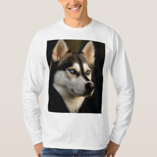 Camiseta Beautiful Husky Throw Pillow