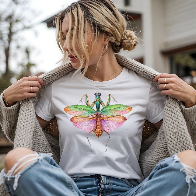 Camiseta Beautiful Praying Mantis (Subido por el creador)