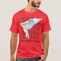 Beautiful Retro Black And White Pigeon 4