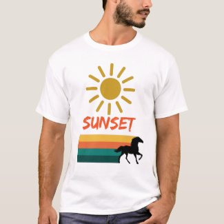 Camiseta Beautiful sunset