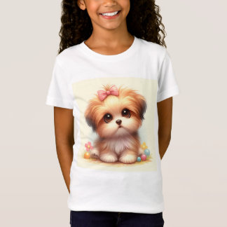 Camiseta  Beautiful t-shirt for girls.