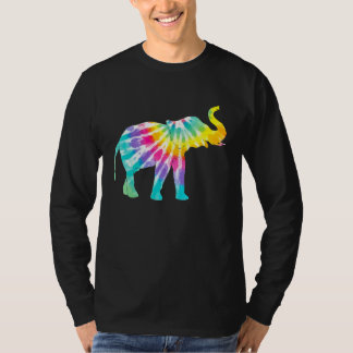 Camiseta Beautiful Tie Dye Elephant
