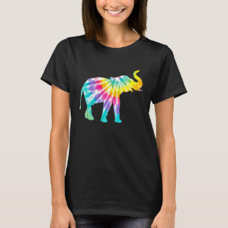 Camiseta Beautiful Tie Dye Elephant