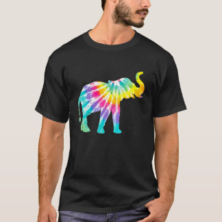 Camiseta Beautiful Tie Dye Elephant