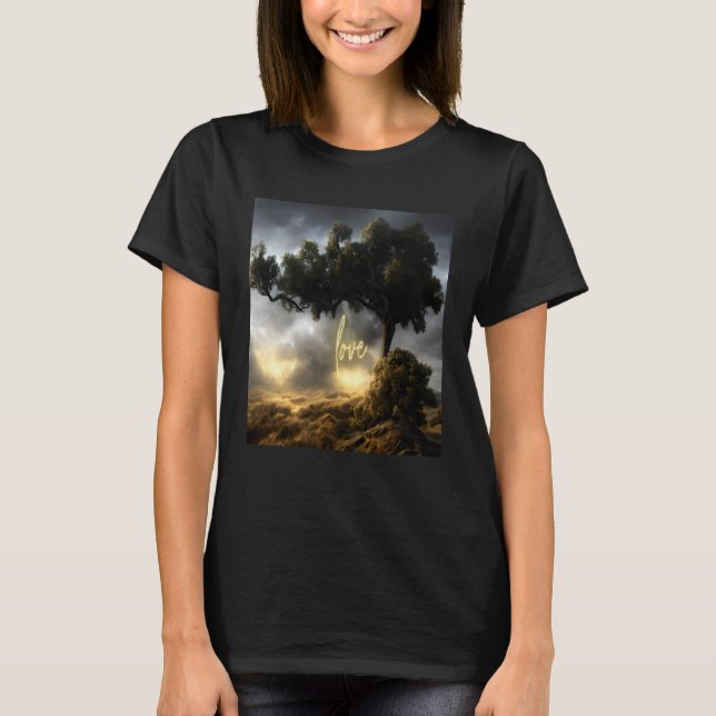 Camiseta Beautiful Vibrant Tree Nature s Beauty  4 (Anverso)