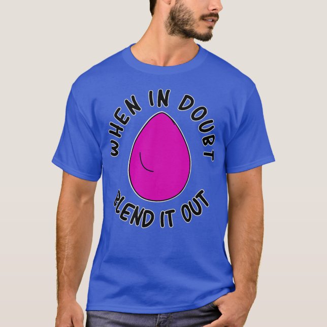 Camiseta Beauty Blender MUA (Anverso)