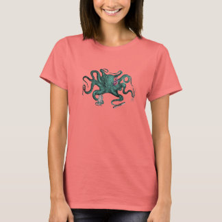 Camiseta Beauty Octopus Ringer Tee