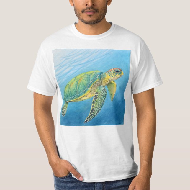 Camiseta Beauty of the turtle (Anverso)