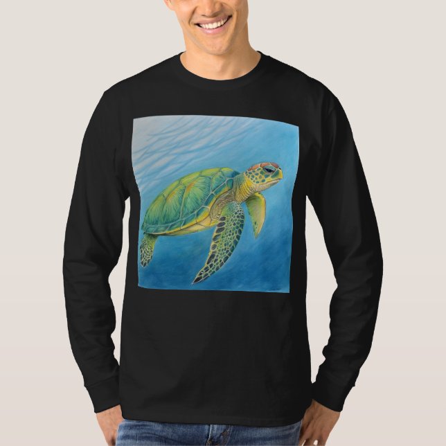 Camiseta Beauty of the turtle (Anverso)