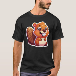 Camiseta Beaver adorable