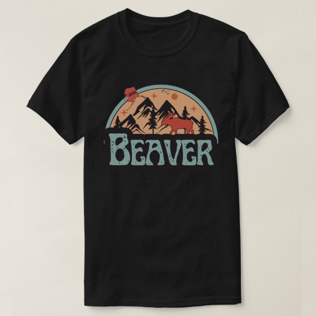 Camiseta Beaver, Alaska-Shirt (Diseño del anverso)