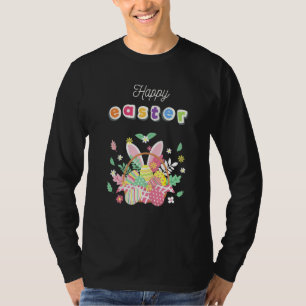 Camiseta Beaver Bunny Egg Huner Beaver Feliz Pascua 1