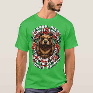 Camiseta Beaver Carne Minimiza los consejos de caza de sabo