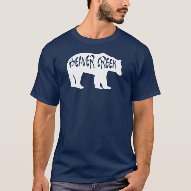 Camiseta Beaver Creek Colorado Bear (Anverso)