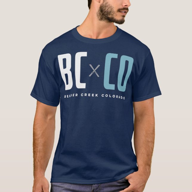 Camiseta Beaver Creek Colorado Graphic Ski (Anverso)