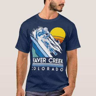 Camiseta Beaver Creek Colorado Retro Ski