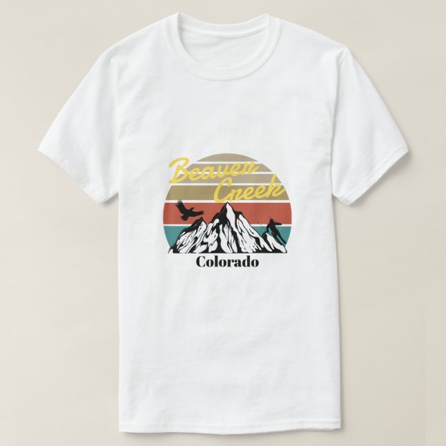 Camiseta Beaver Creek ski - Colorado (Diseño del anverso)
