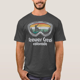 Camiseta Beaver Creek Snowboarding Retro Colorado Snowboard