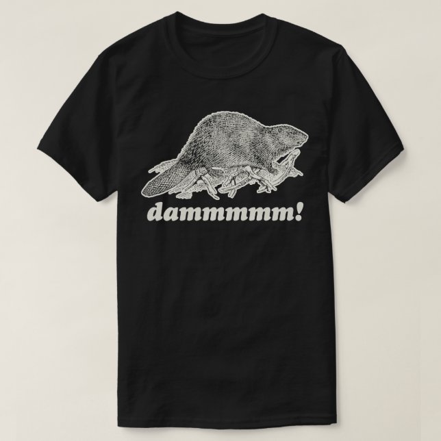 Camiseta Beaver DAM (Diseño del anverso)