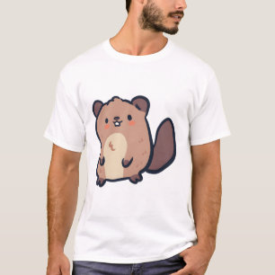 Camiseta Beaver Delight � arte animal bonito