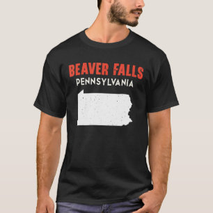Camiseta Beaver Falls Pennsylvania Estados Unidos de Améric