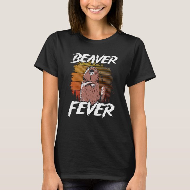 Camiseta Beaver Fever Backprint Beaver (Anverso)