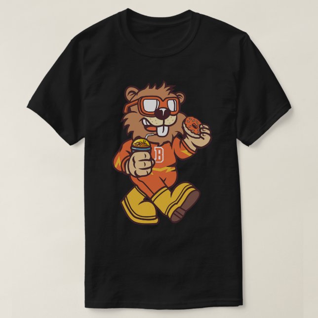Camiseta Beaver Hero (Diseño del anverso)