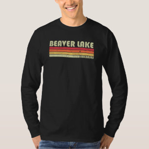 Camiseta Beaver Lake Arkansas Gracioso Camping Verano