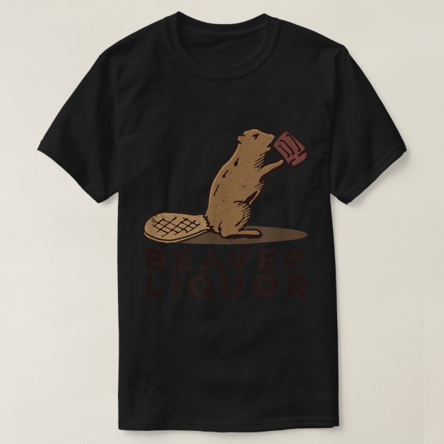 Camiseta Beaver Liquor Bebe (Diseño del anverso)
