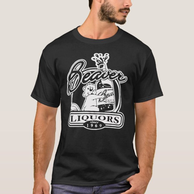Camiseta Beaver Liquors Essential T-Shirt (Anverso)