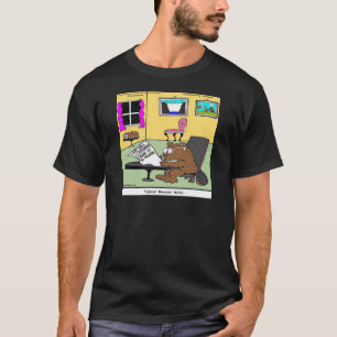 Camiseta Beaver Living Wills Rick London Funny