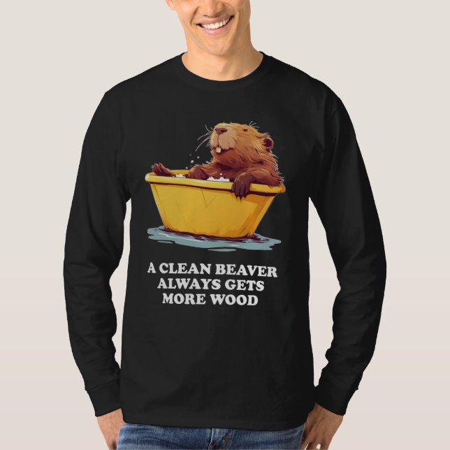 Camiseta Beaver Lover Bath (Anverso)