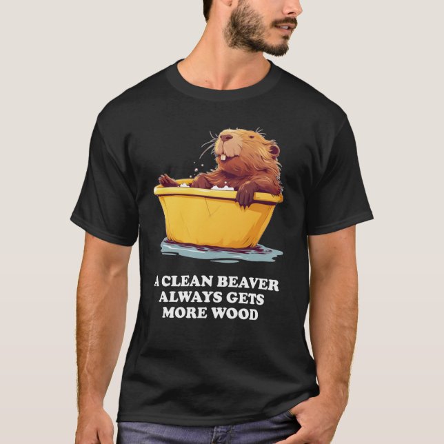 Camiseta Beaver Lover Bath (Anverso)
