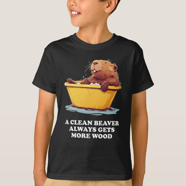 Camiseta Beaver Lover Bath (Anverso)