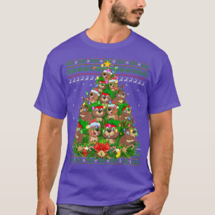 Camiseta Beaver Lover Xmas ilumina a Navidades de castores 