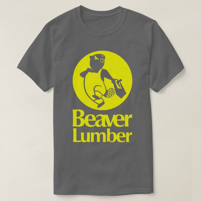 CAMISETA BEAVER LUMBER (Diseño del anverso)