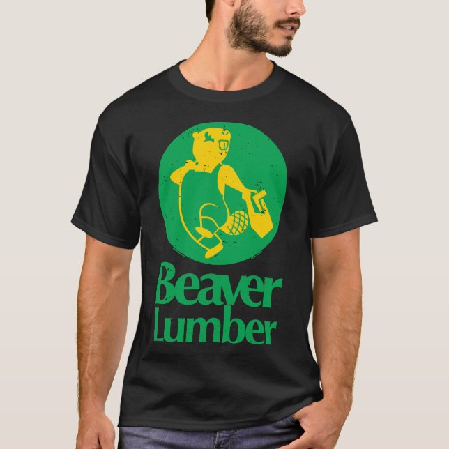 Camiseta Beaver Lumber (worn) [Roufxis - RB] Essential T-Sh (Anverso)