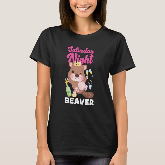 Camiseta Beaver Saturday Night Beaver 1 (Anverso)