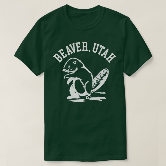 Camiseta Beaver Utah (Diseño del anverso)