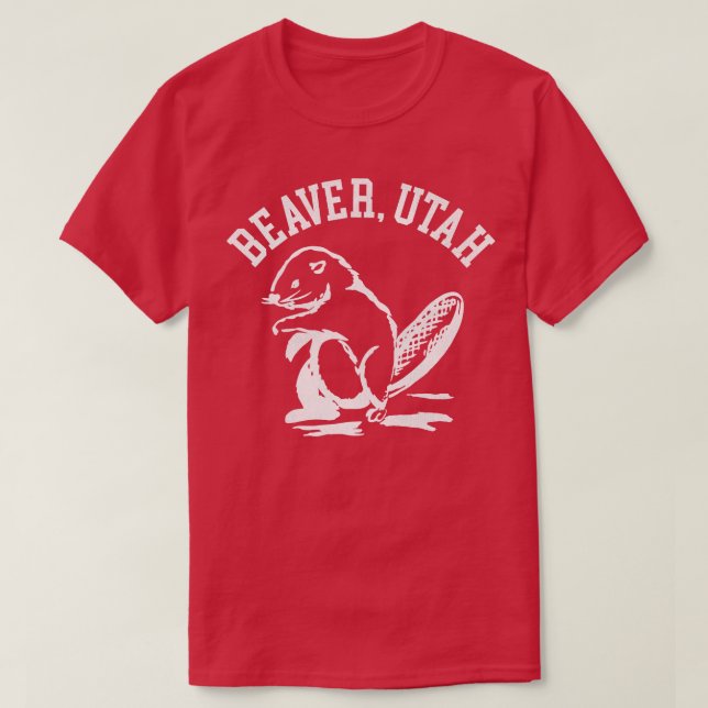 Camiseta Beaver Utah (Diseño del anverso)