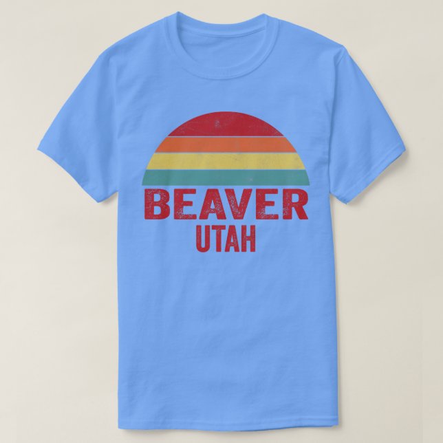 Camiseta Beaver Utah (Diseño del anverso)