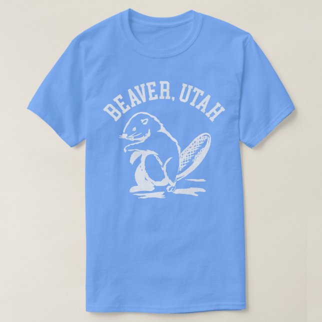 Camiseta Beaver Utah 1 (Diseño del anverso)