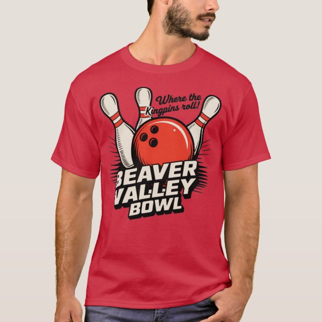 Camiseta Beaver Valley Bowl - Rochester, PA (Anverso)