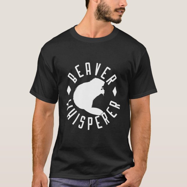 Camiseta Beaver Whisperer Beaver (Anverso)