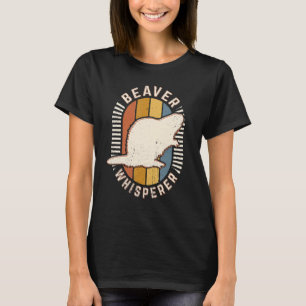 Camiseta Beaver Whisperer Vintage Classic Retro Love